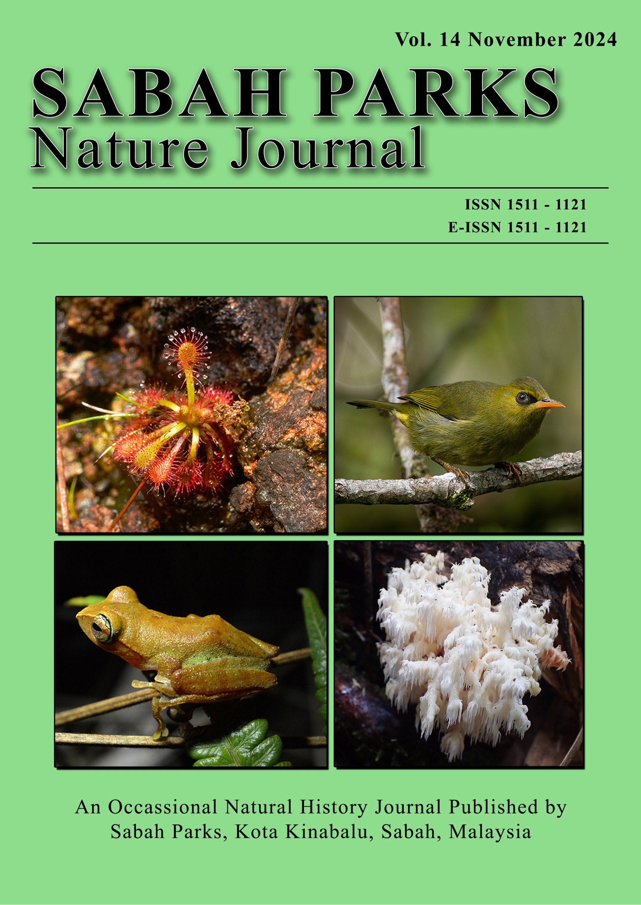 Sabah Parks Nature Journal Vol 14